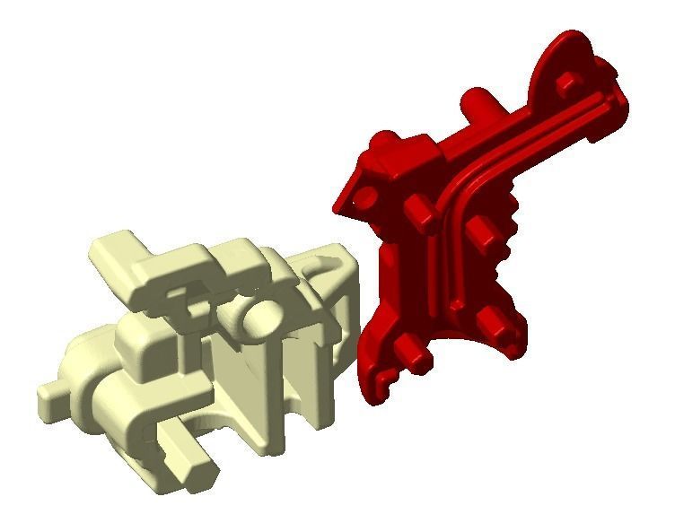 assembled toy boat model 3D print model_3