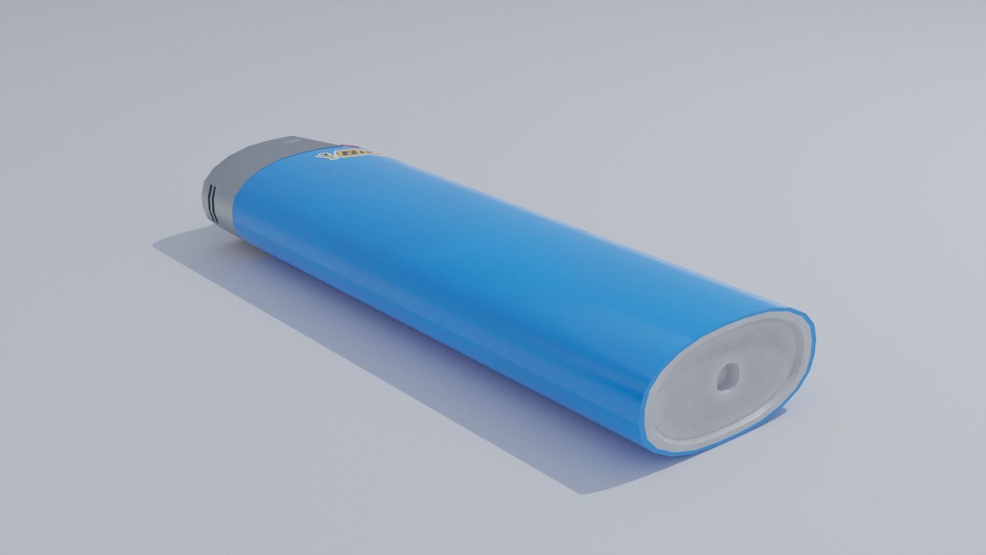 Lighter Set with Multiple Patterns 4K Low-poly 3D model_6