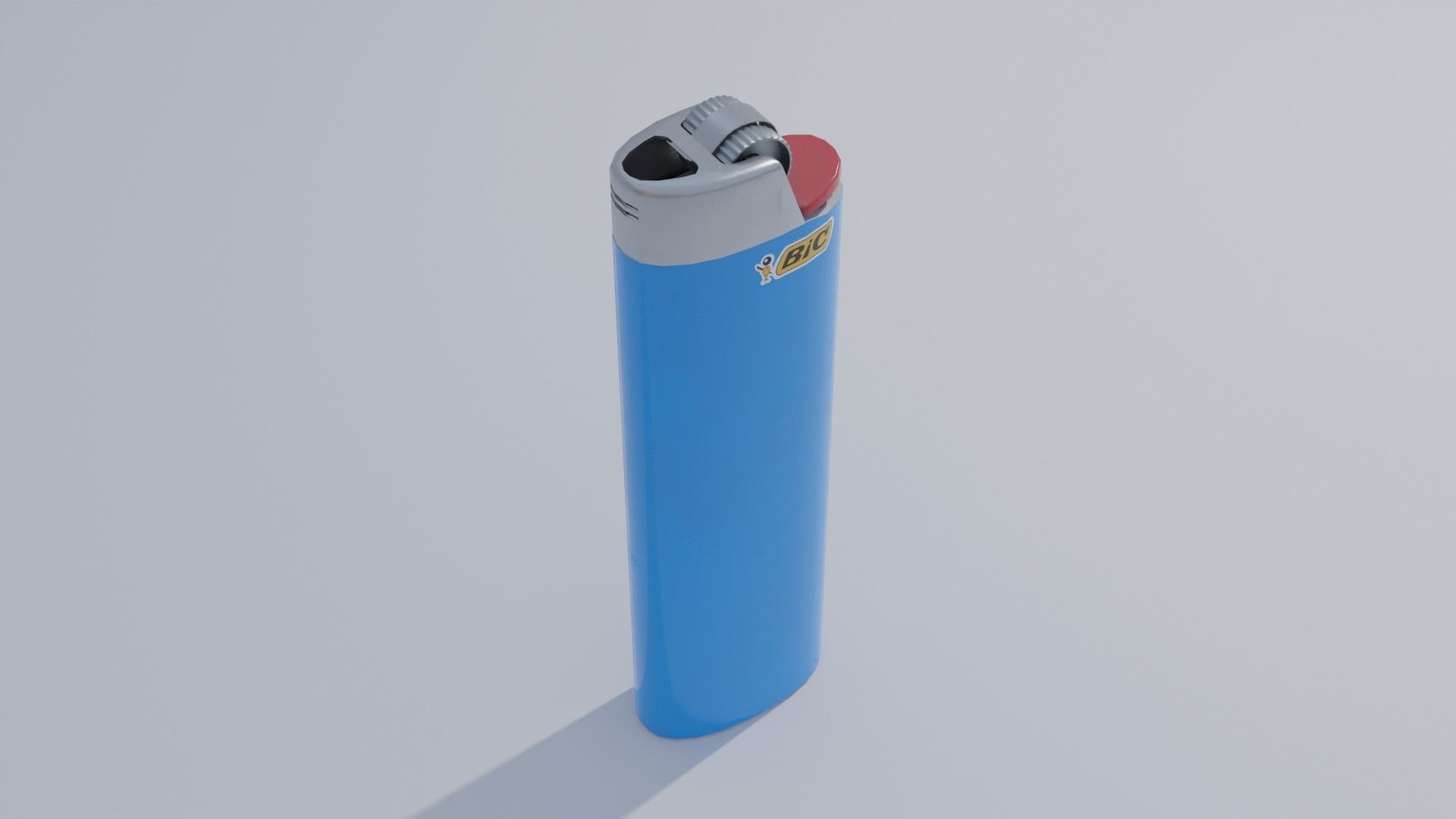 Lighter Set with Multiple Patterns 4K Low-poly 3D model_7