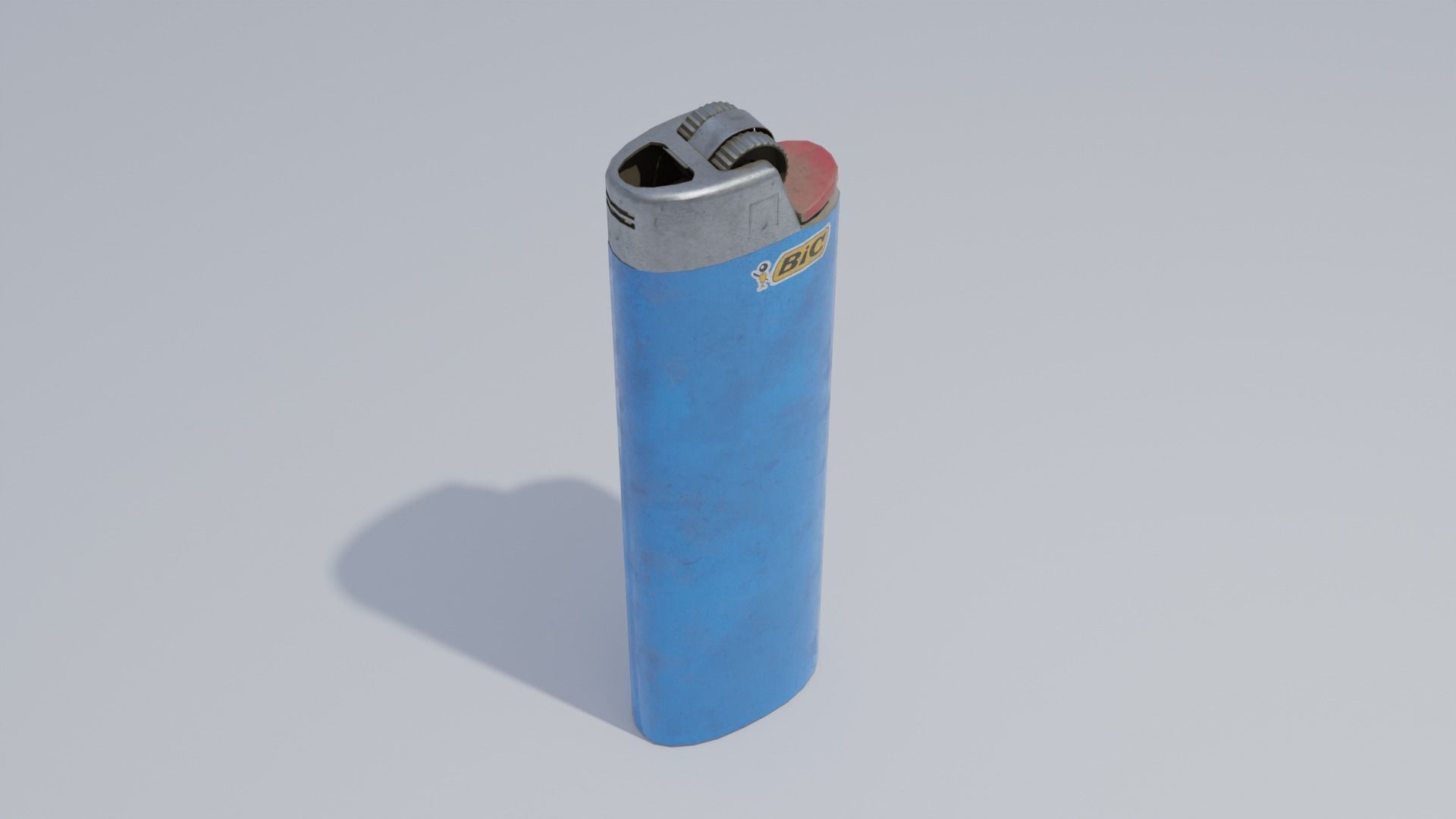 Lighter Set with Multiple Patterns 4K Low-poly 3D model_13