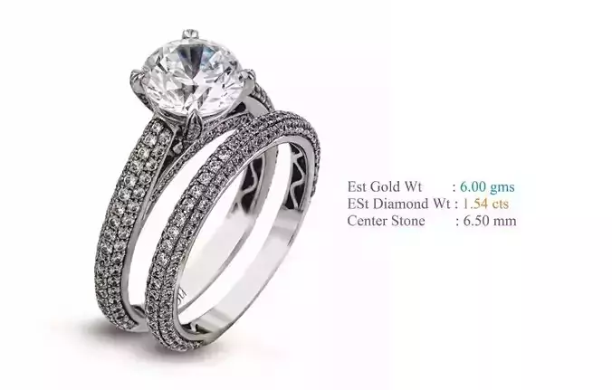 Solitaire Women Wedding Engagement Rings