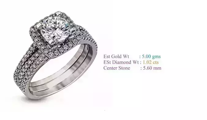 Solitaire Women Wedding Engagement Rings