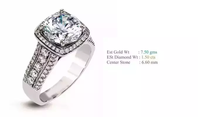 Solitaire Women Wedding Engagement Rings