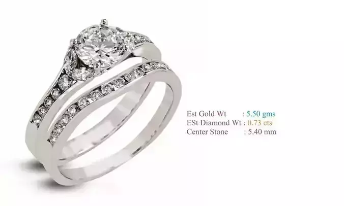 Solitaire Women Wedding Engagement Rings