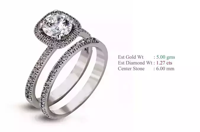 Solitaire Women Wedding Engagement Rings