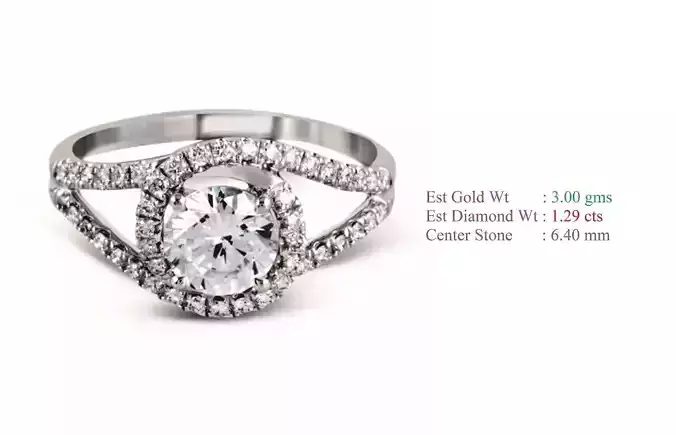 Solitaire Women Wedding Engagement Rings