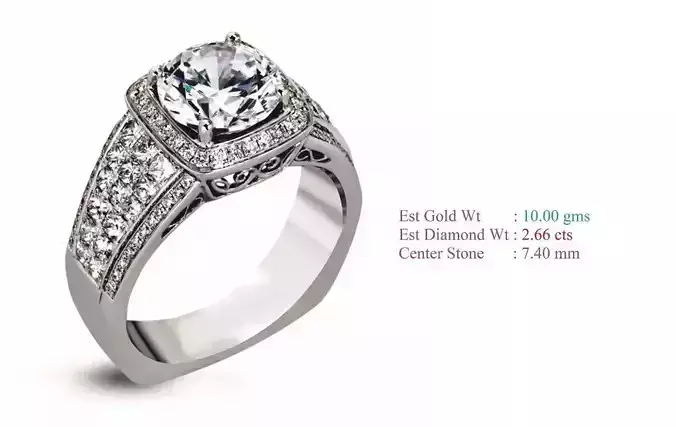 Solitaire Women Wedding Engagement Rings