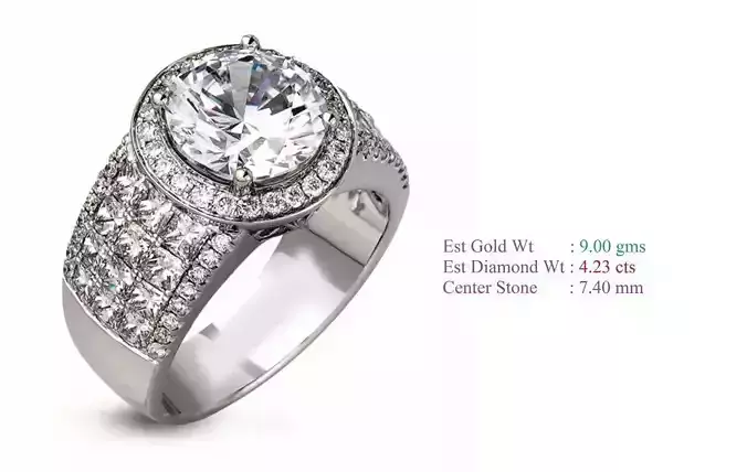 Solitaire Women Wedding Engagement Rings