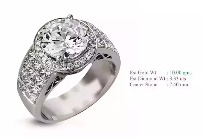 Solitaire Women Wedding Engagement Rings