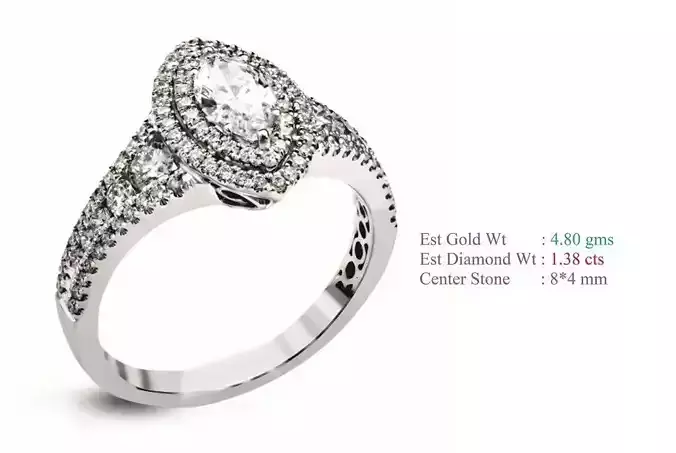 Solitaire Women Wedding Engagement Rings