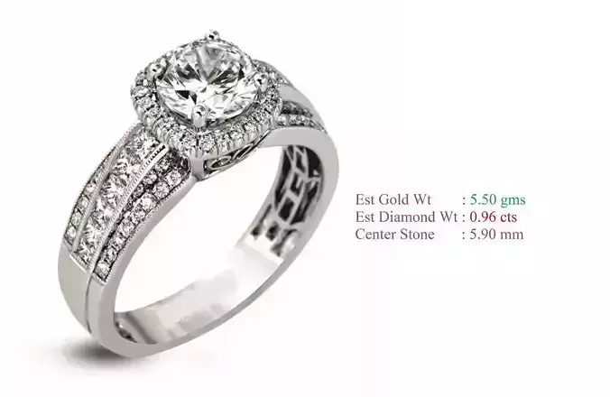 Solitaire Women Wedding Engagement Rings