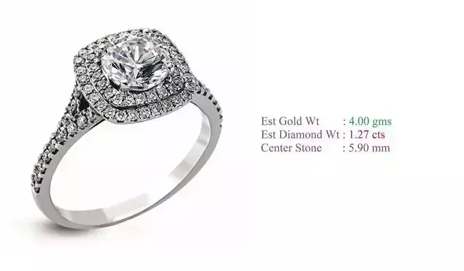 Solitaire Women Wedding Engagement Rings