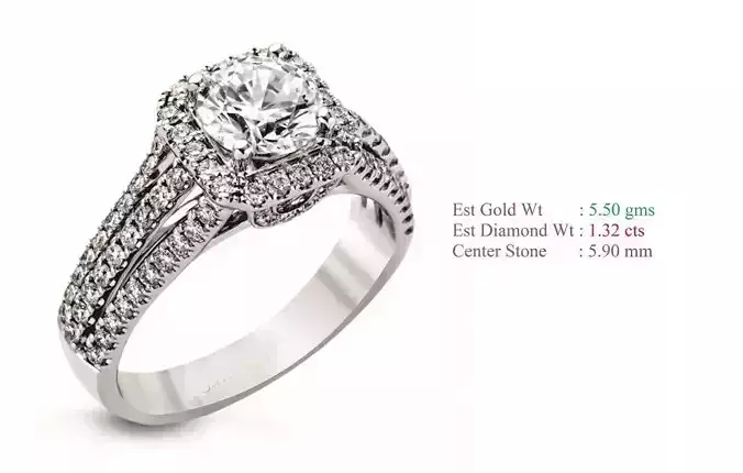 Solitaire Women Wedding Engagement Rings