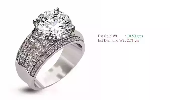 Solitaire Women Wedding Engagement Rings