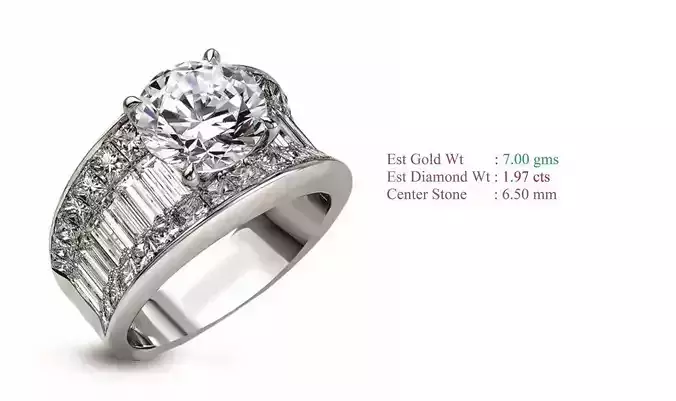 Solitaire Women Wedding Engagement Rings