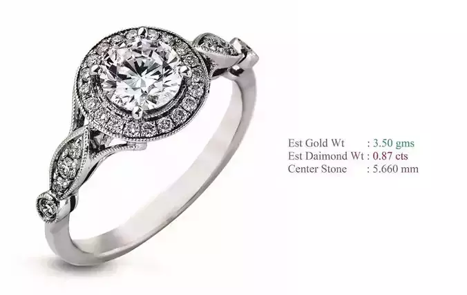 Solitaire Women Wedding Engagement Rings