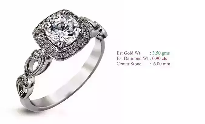 Solitaire Women Wedding Engagement Rings