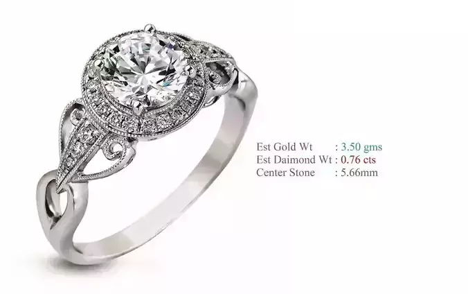 Solitaire Women Wedding Engagement Rings