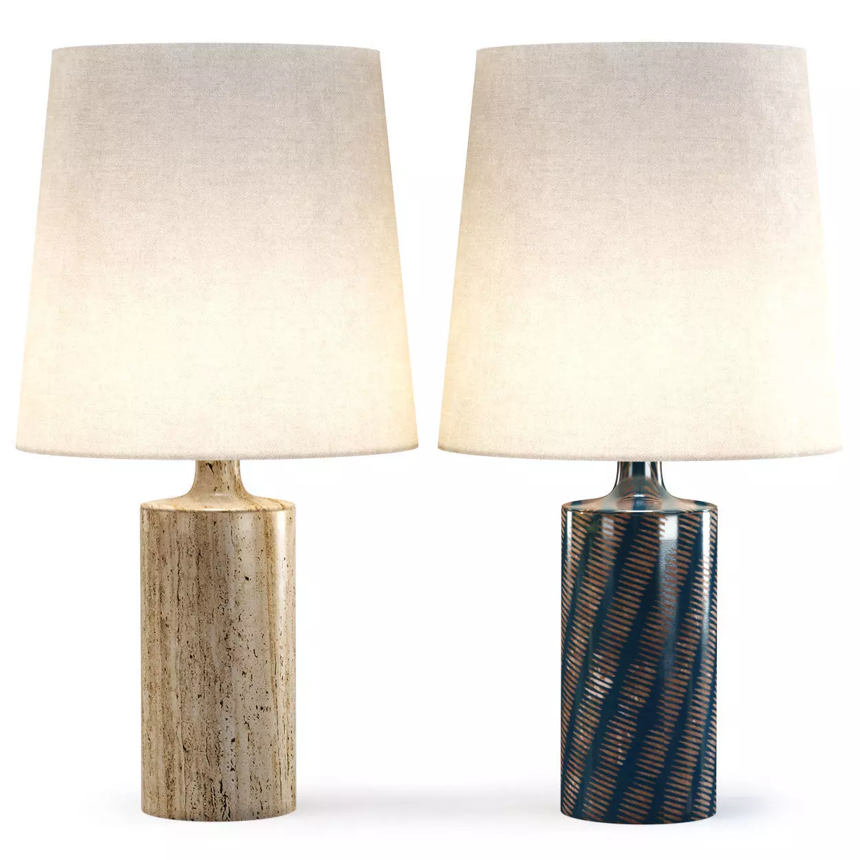 Hector night table lamp H830  3D model_0