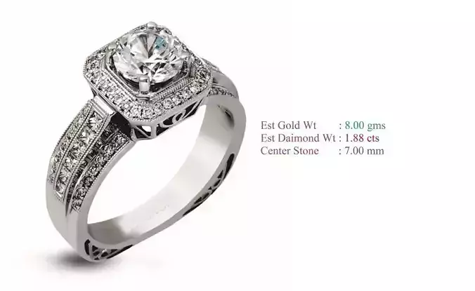 Solitaire Women Wedding Engagement Rings