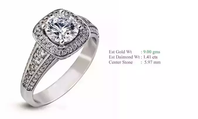 Solitaire Women Wedding Engagement Rings