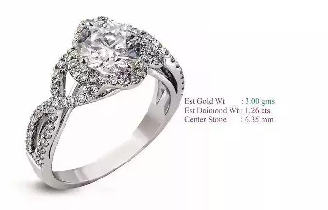 Solitaire Women Wedding Engagement Rings