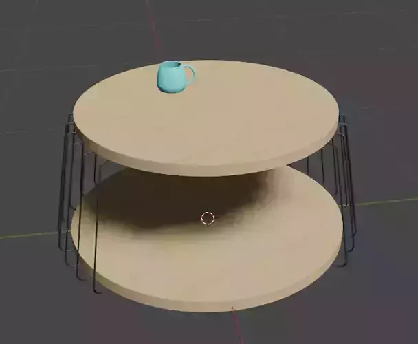 Table01 side table with cup