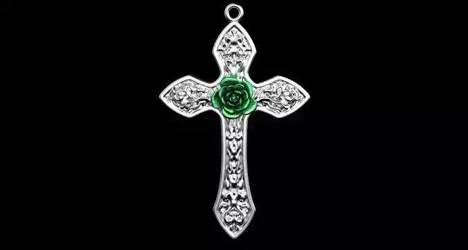 Gothic Cross pendant