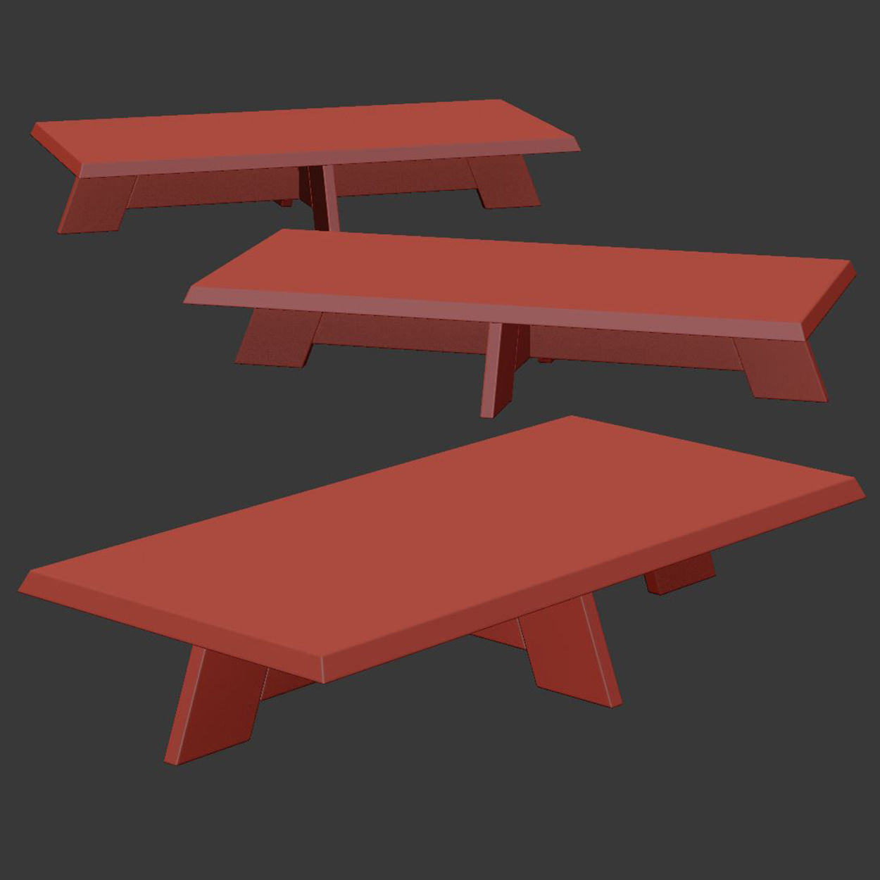 ITSKE coffee table by Piet Boon  3D model_4