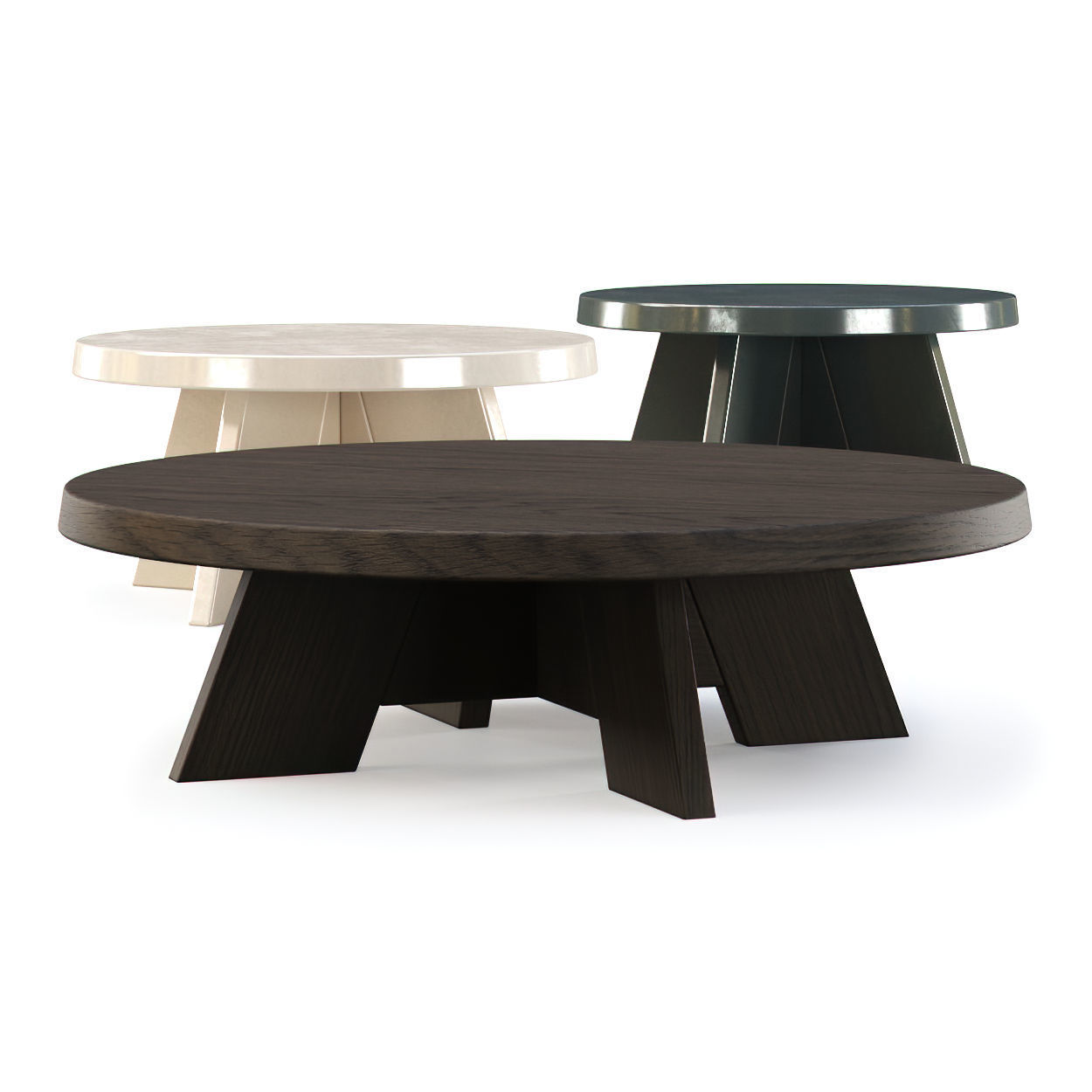 ITSKE round coffee table by Piet Boon  3D model_1
