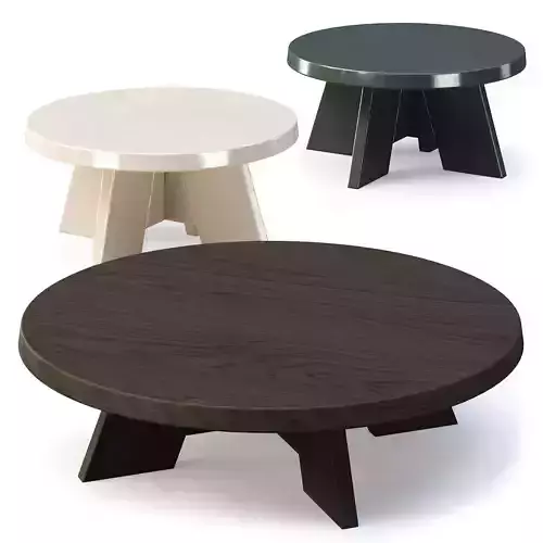 ITSKE round coffee table by Piet Boon 
