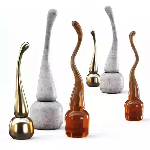 Decorative abstract sculpture