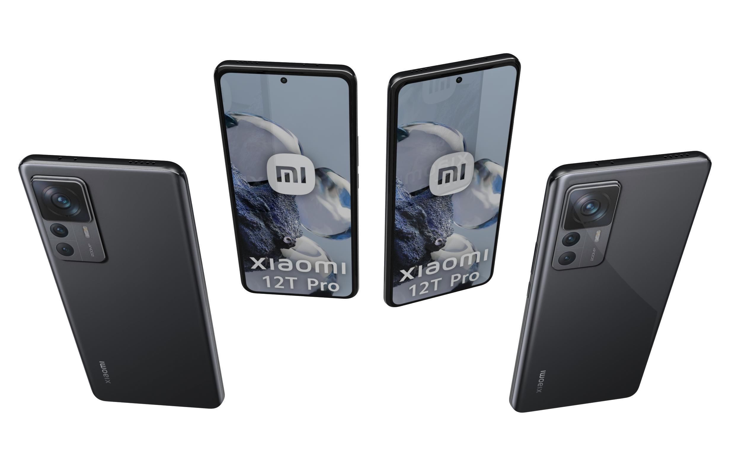 Xiaomi 12T Pro Black 3D model_4