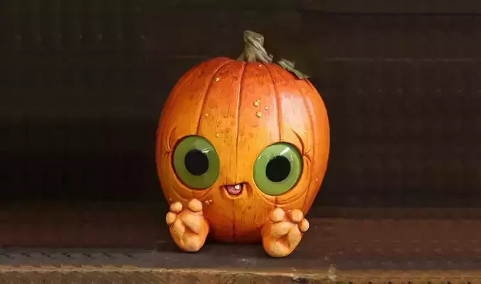 Halloween Pumpkin 3D print model