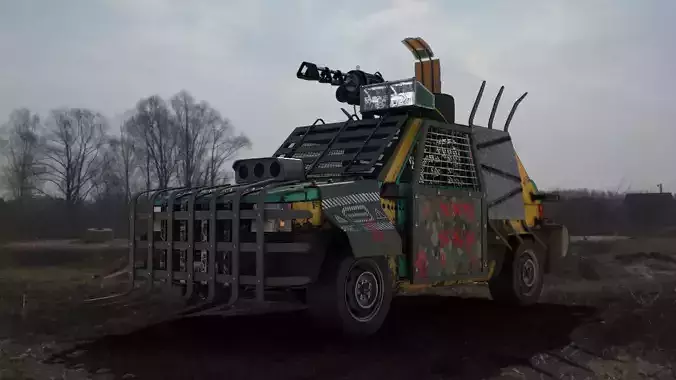 Fiat Panda Apocalypse version