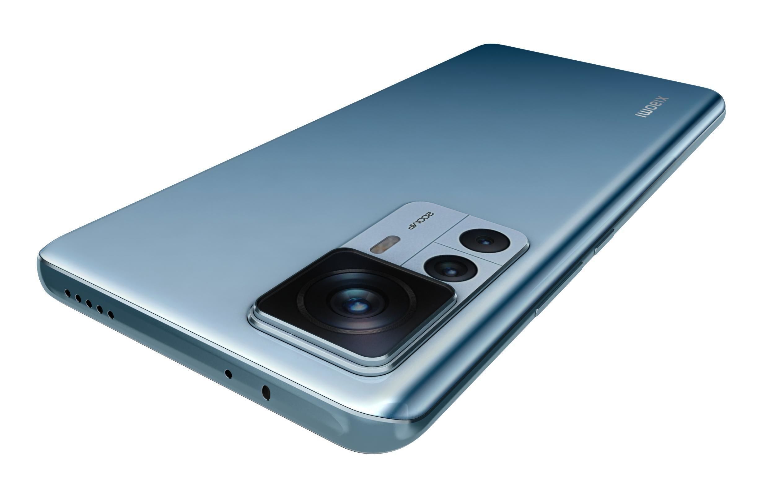 Xiaomi 12T Pro All Colors Low-poly 3D model_41