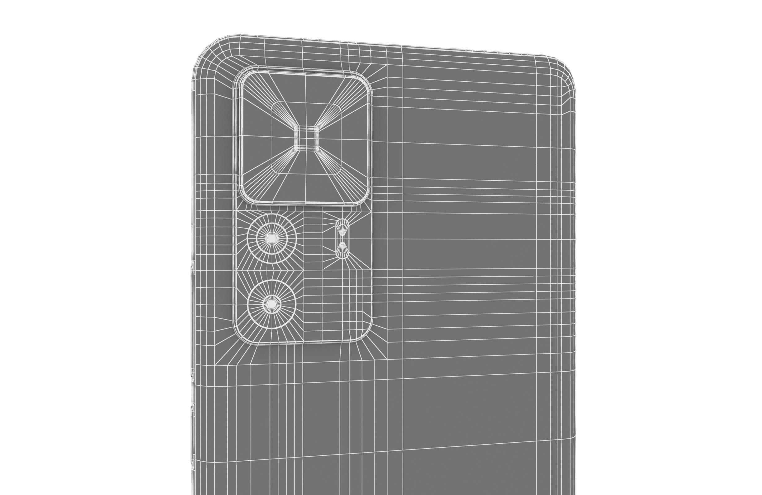 Xiaomi 12T Pro All Colors Low-poly 3D model_47