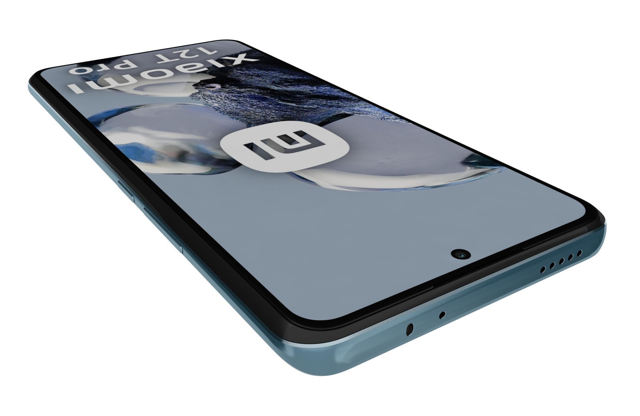 Xiaomi 12T Pro All Colors Low-poly 3D model_37