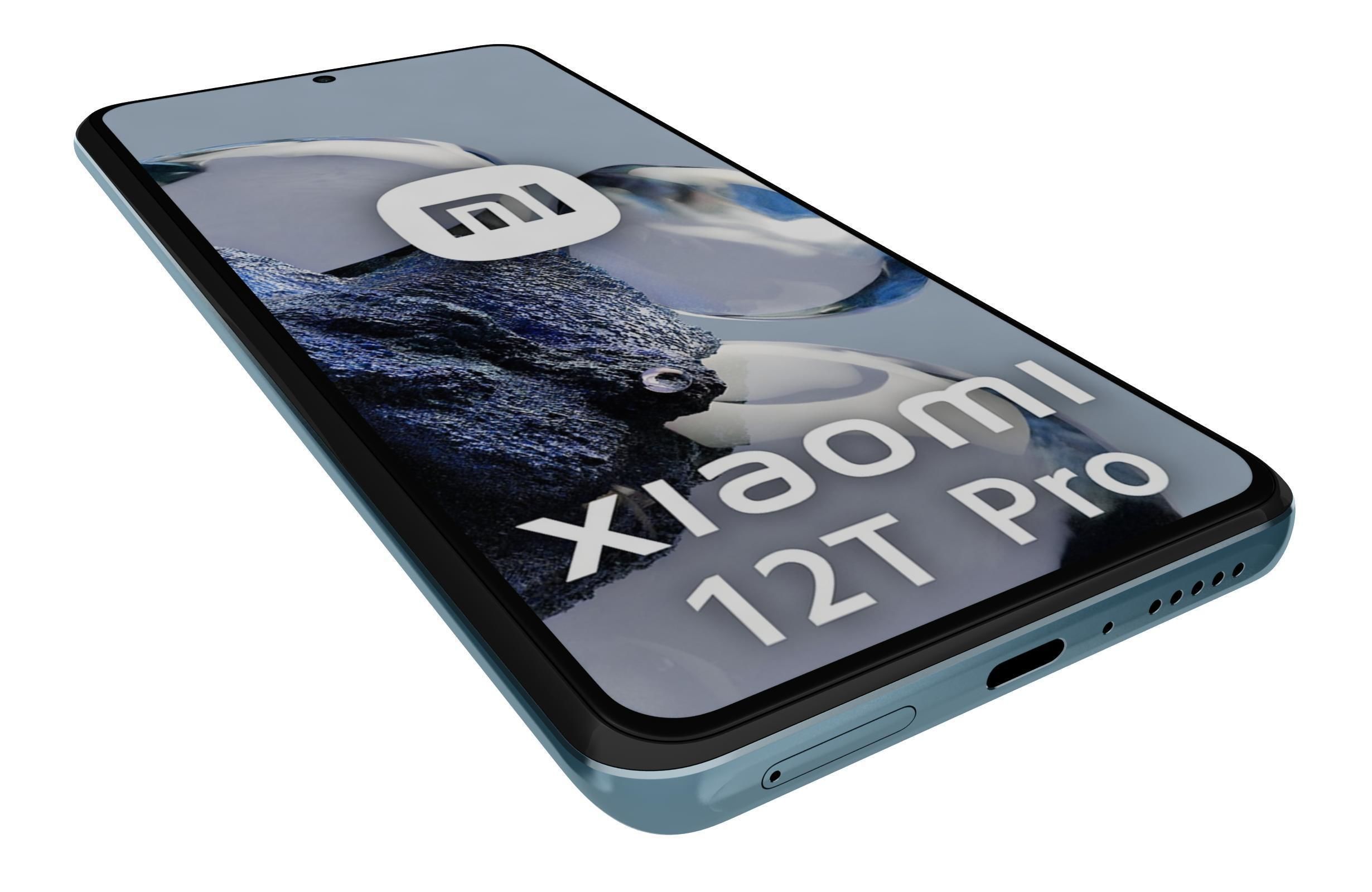 Xiaomi 12T Pro All Colors Low-poly 3D model_35