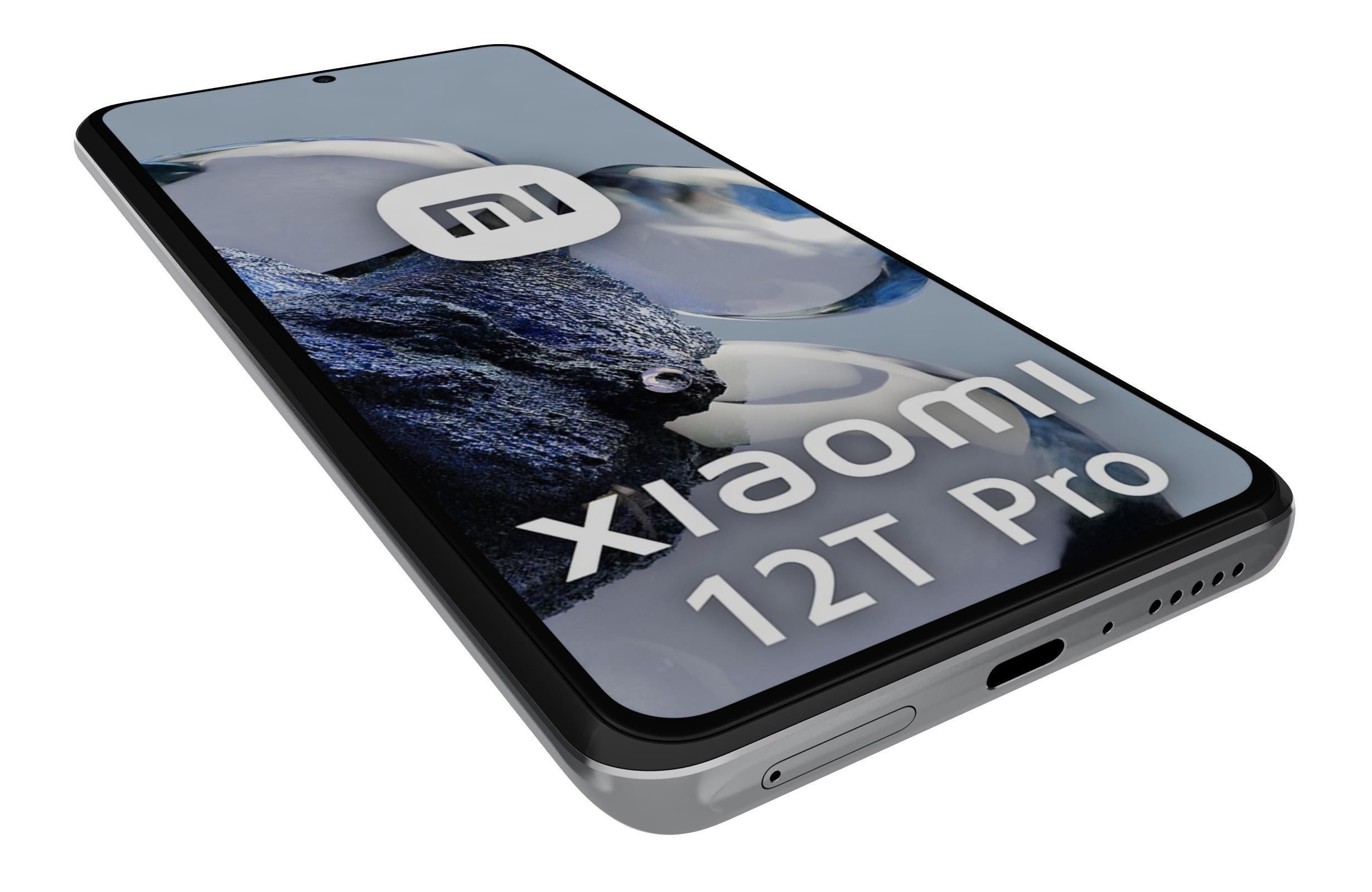 Xiaomi 12T Pro All Colors Low-poly 3D model_36
