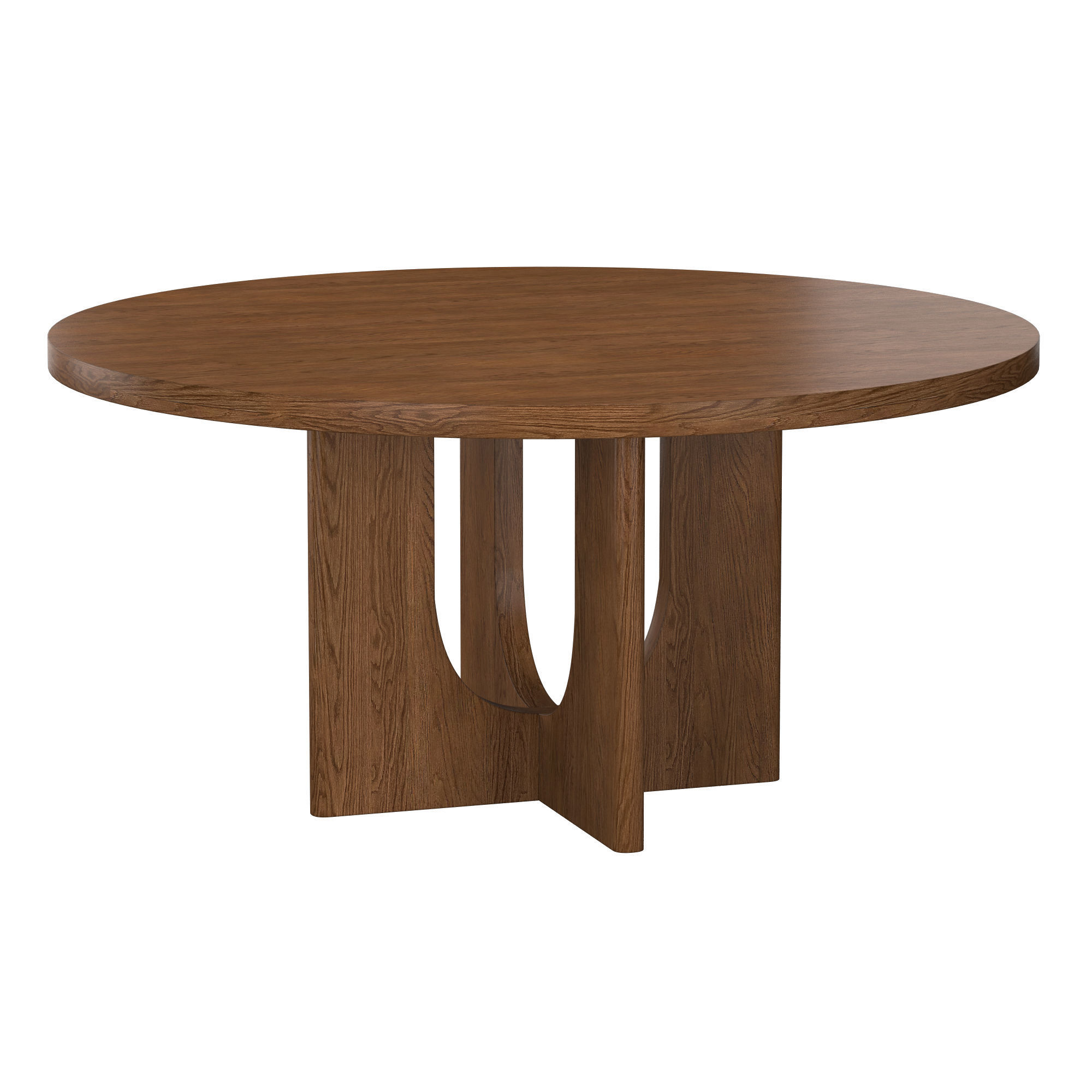 BRETON ROUND DINING TABLE 3D model_2