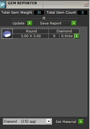 9-Stone diamond ring 2730 3D print model 3D print model_8