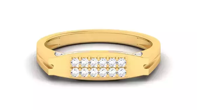 Solitaire Wedding Engagement Rings 3D print model