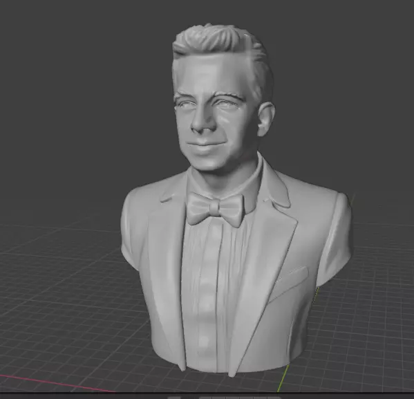 Charlie Puth 3D print model_6