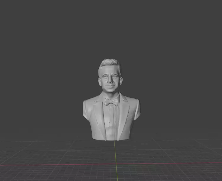 Charlie Puth 3D print model_0