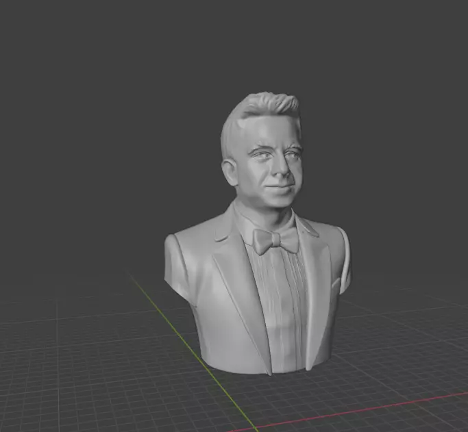 Charlie Puth 3D print model_23