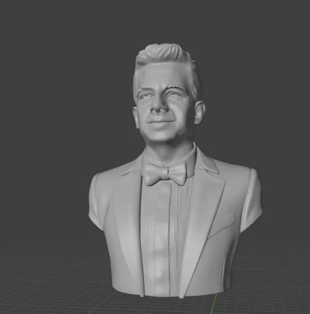 Charlie Puth 3D print model_1