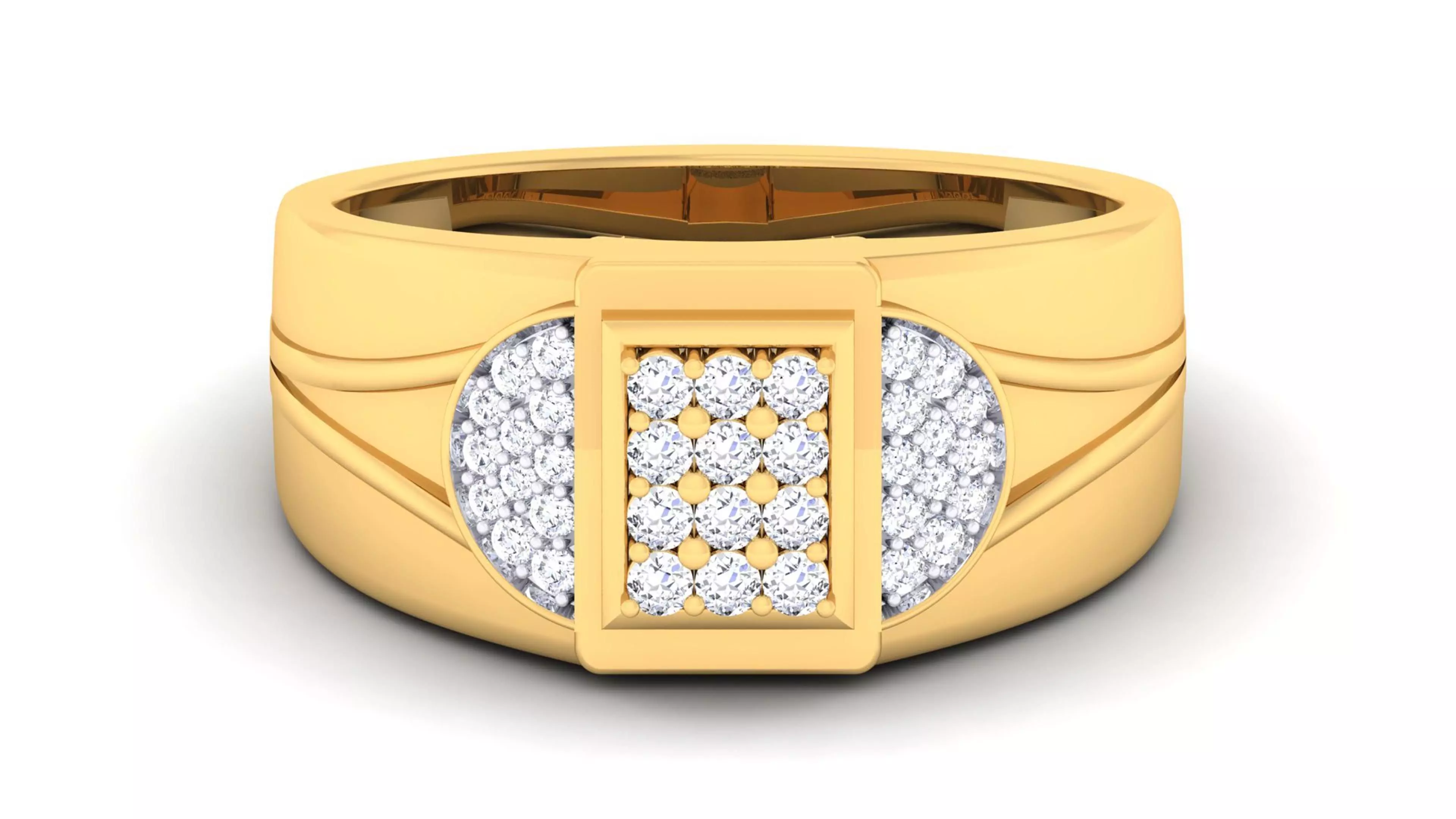 Solitaire Wedding Engagement Rings 3D print model_0