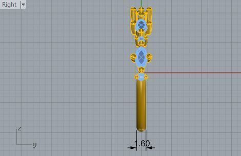 Round ring 2739 3D print model 3D print model_6