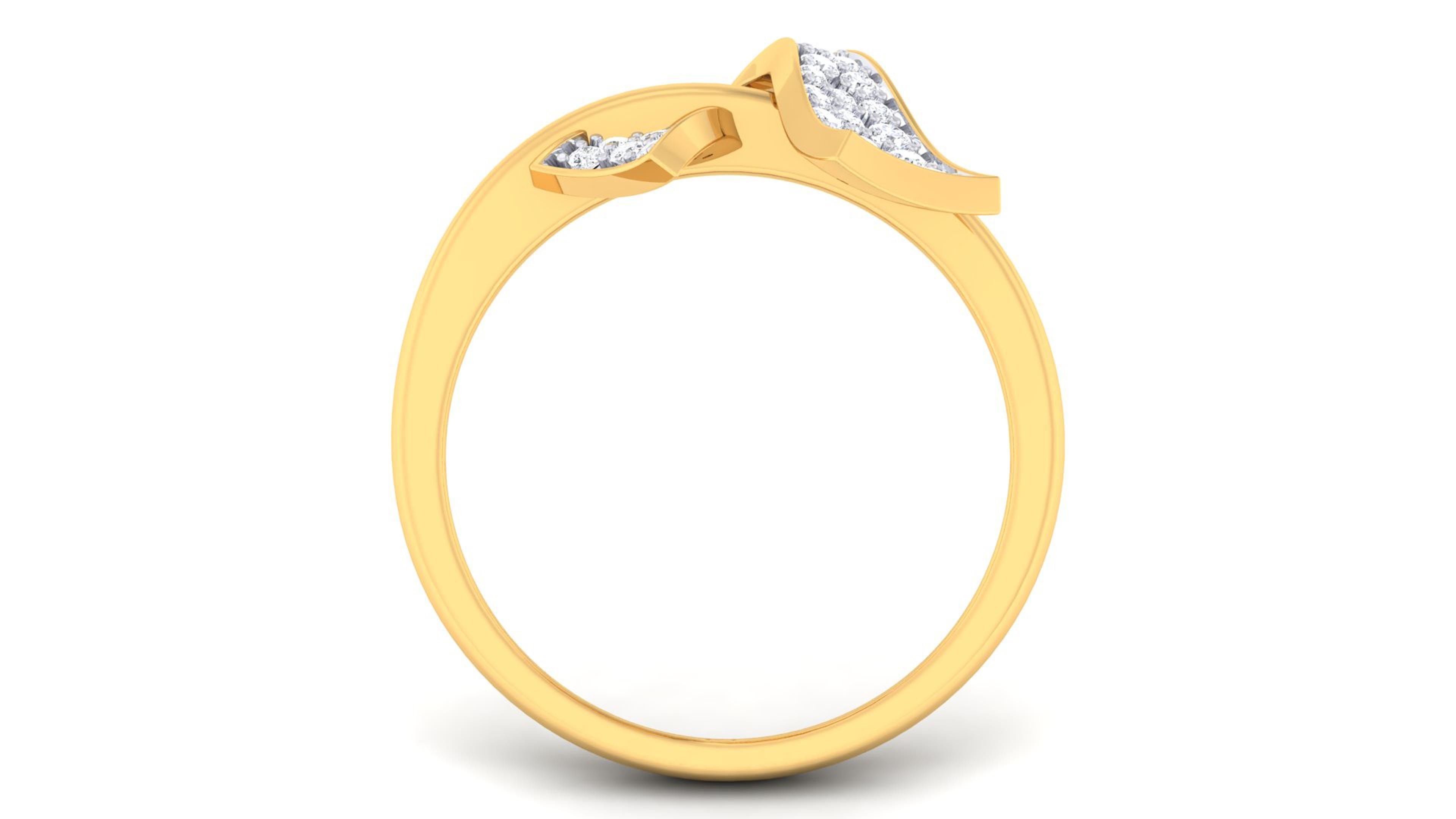 Solitaire Wedding Engagement Rings 3D print model_1